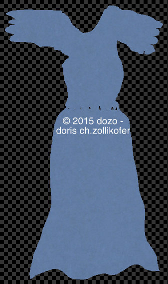 das kleid von dozo (zeichnung)