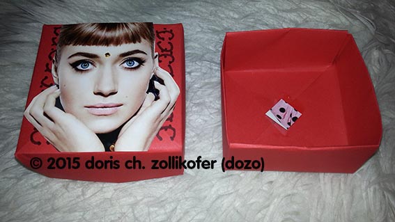 origamibox rot dozo