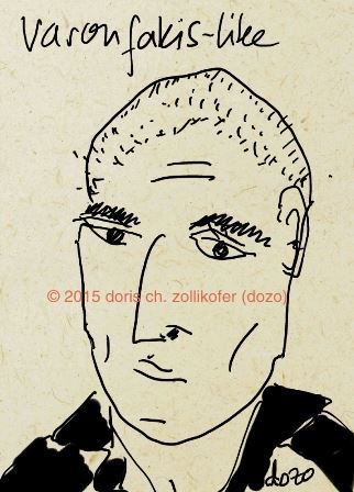 varoufakis like, zeichnung von dozo